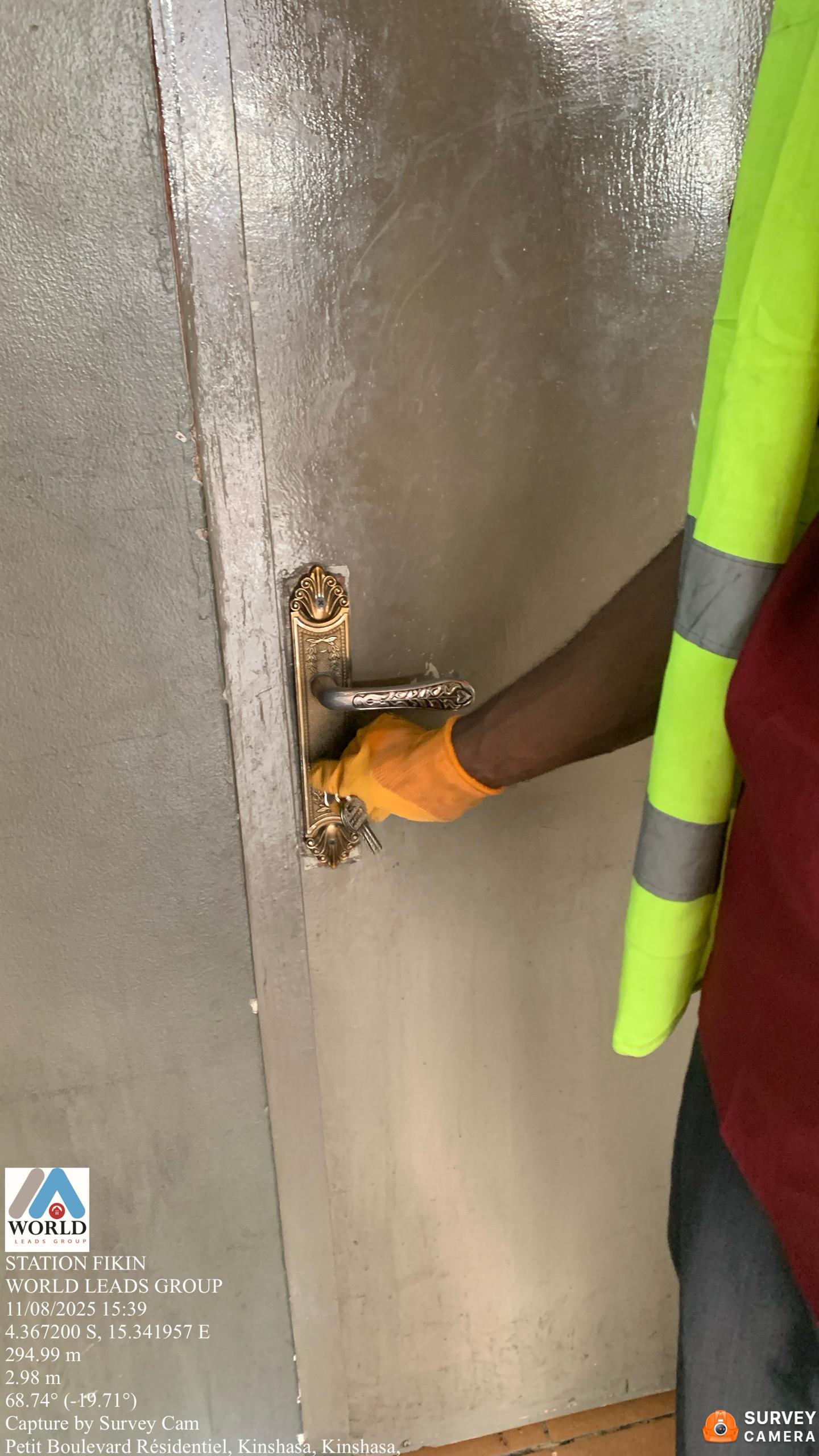 Pendant les travaux - Station-service Fikin - Travaux de serrurerie